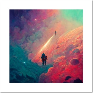 Cloud Cosmic - Space Exploration Posters and Art